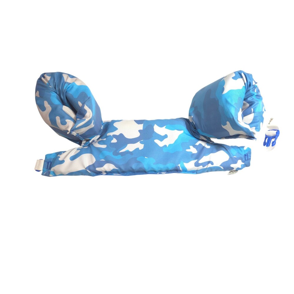 Stearns Puddle Jumper Child Life Jacket Blue Camo Swim Vest 30-50 lbs